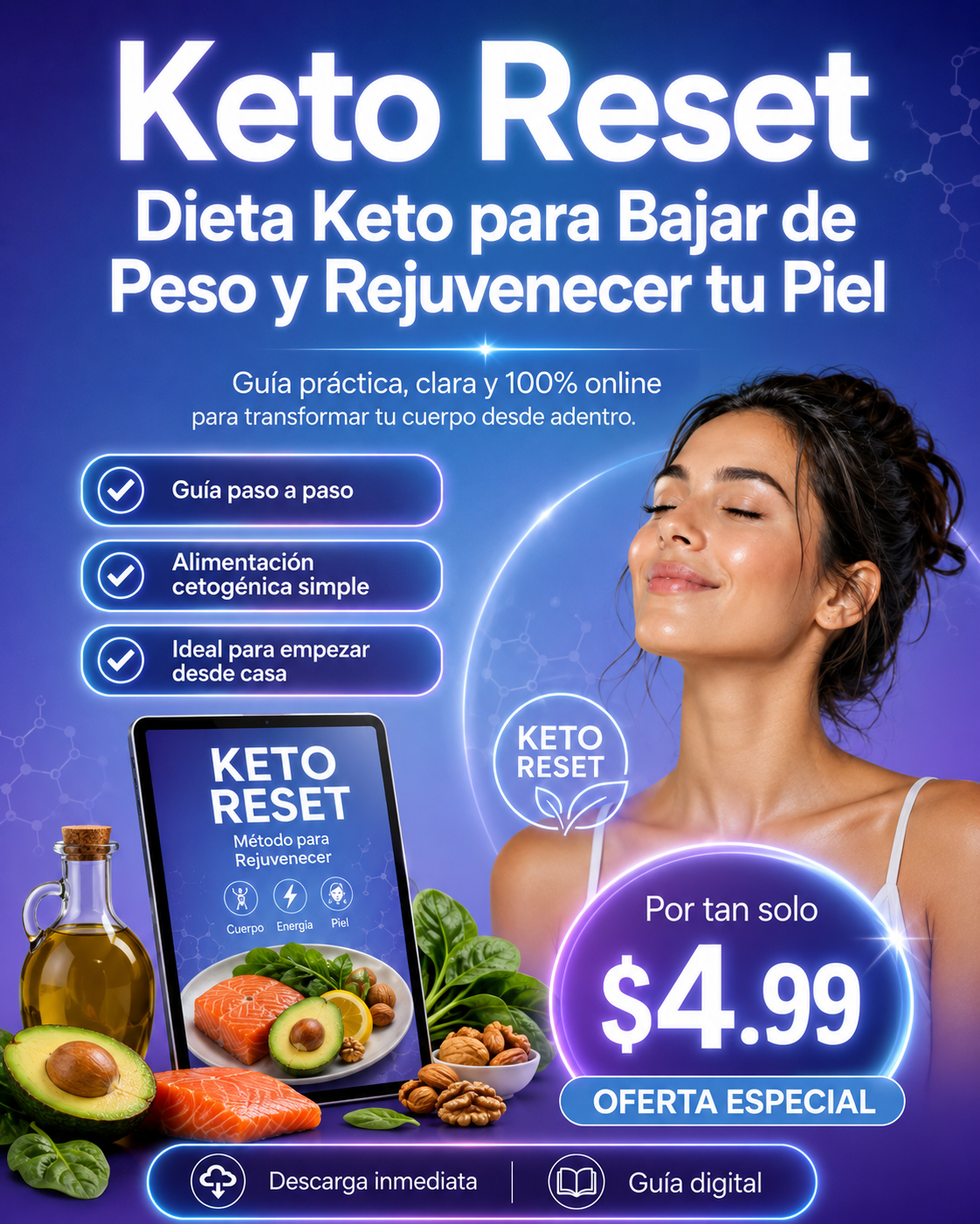 Dieta Keto para Bajar de Peso y Rejuvenecer tu Piel | Restablecimiento cetogénico - Imagen 2