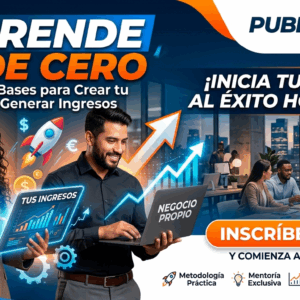 Emprende desde Cero: Aprende las Bases para Crear tu Negocio y Generar Ingresos