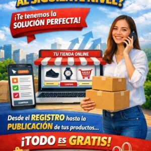 Como publicar gratis y crear tienda online.